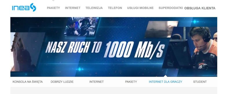 Inea to jeden z większych regionalnych operatorów telekomunikacyjnych.