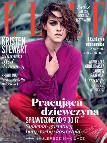 Kristen Stewart, Elle Polska, listopad 2015 (fot. ELLE/Kai Z Feng)