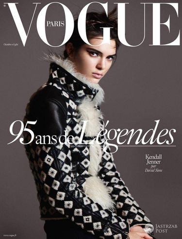 Kendall Jenner, Vogue Paris, październik 2015