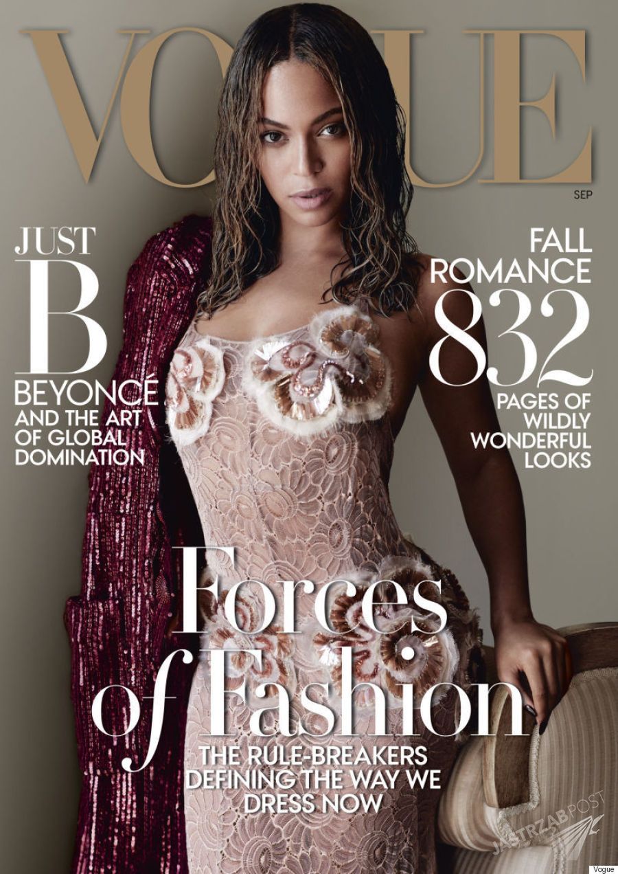 Beyonce na okładce Vogue wrzesień 2015