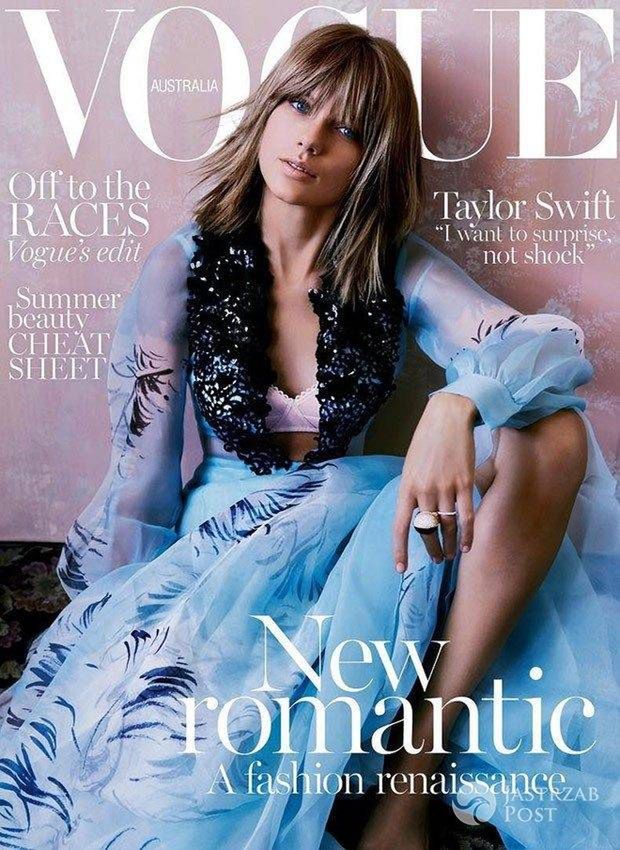 Taylor Swift w australijskim "Vogue", listopad 2015 (fot. Emma Summerton/Vogue)