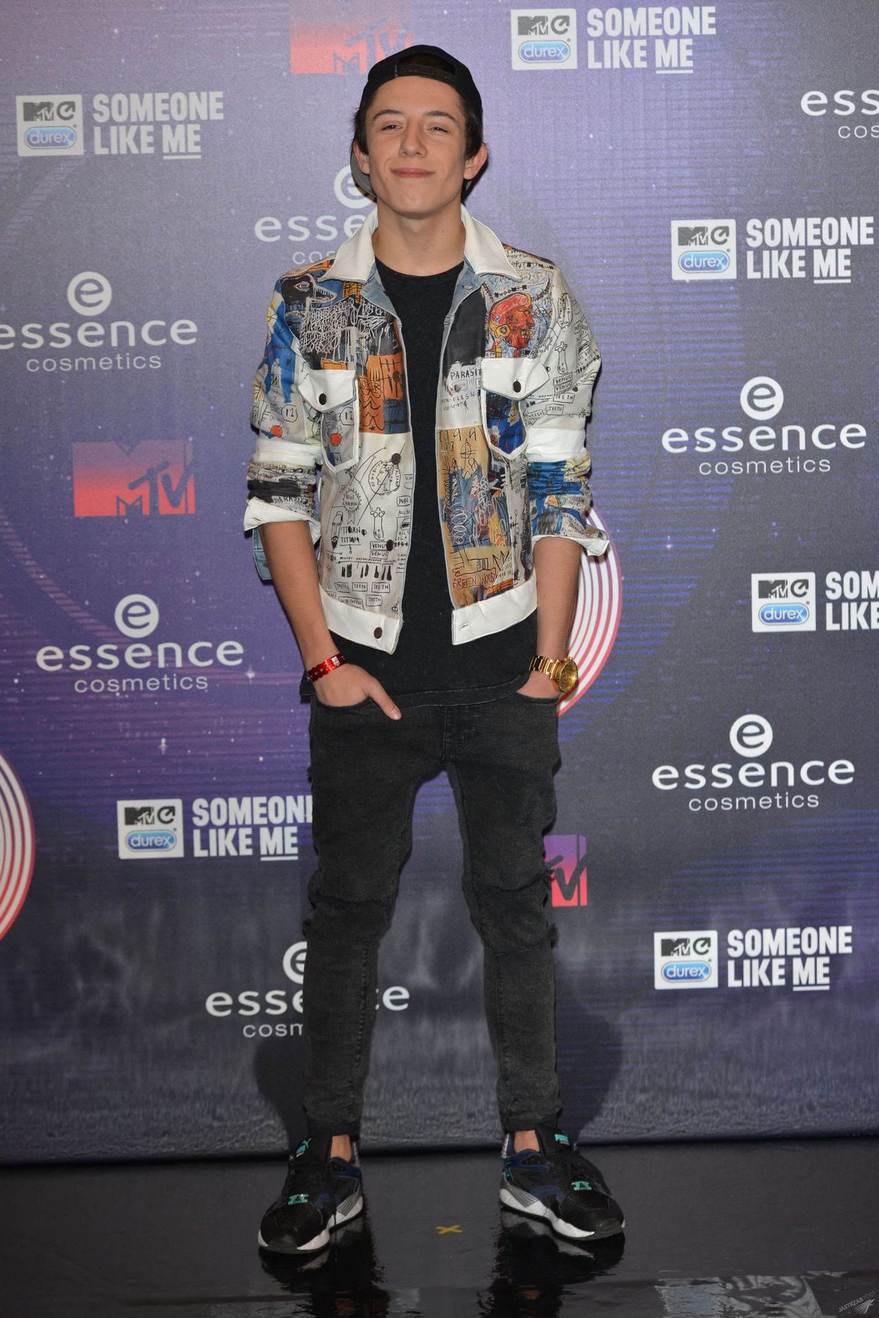 Dawid Kwiatkowski na MTV EMA 2014 w Glasgow