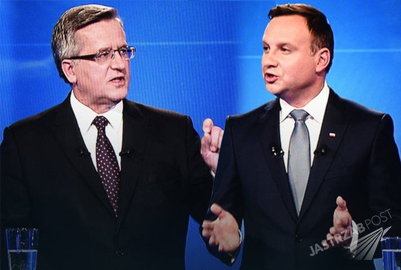 Debata 2015: Bardzo wysoka oglądalność pojedynku Andrzeja Dudy i Bronisława Komorowskiego. Oglądalność wyższa niż liczba oddanych głosów na obu polityków w pierwszej turze!