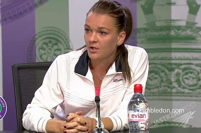 Wimbledon 2015 - Agnieszka Radwańska wyprosiła z konferencji prasowej dziennikarzy TVN