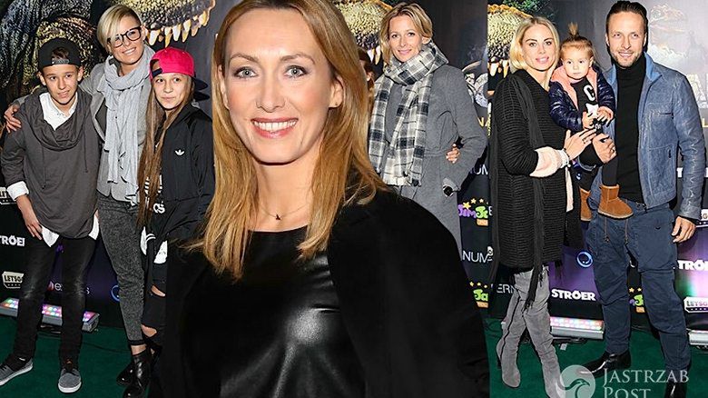 Gwiazdy na wystawie dinozaurów