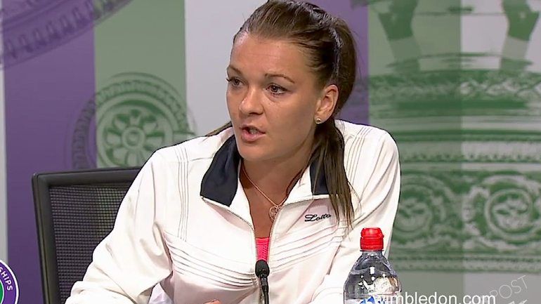 Agnieszka Radwańska wyprosiła dziennikarzy TVN z kofnerencji prasowej. Wimbledon 2015. Video na YouTube