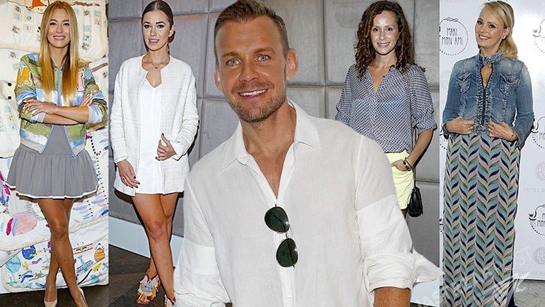 Gwiazdy na pokazie Dawida Wolińskiego Maki Mon Ami