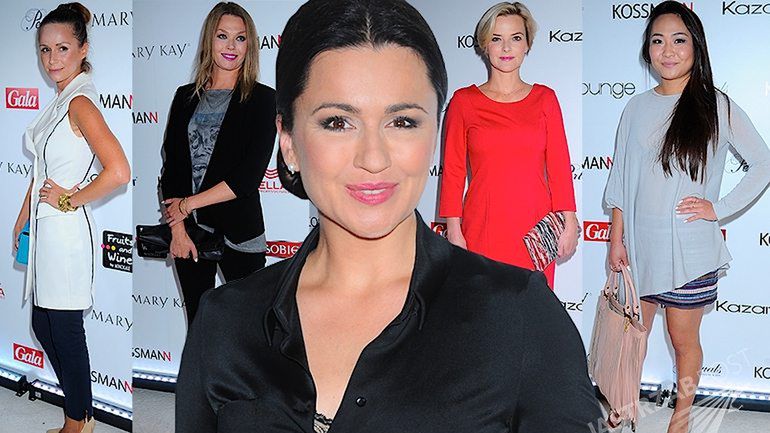 Gwiazdy na pokazie Iwony Kossmann jesień zima 2015