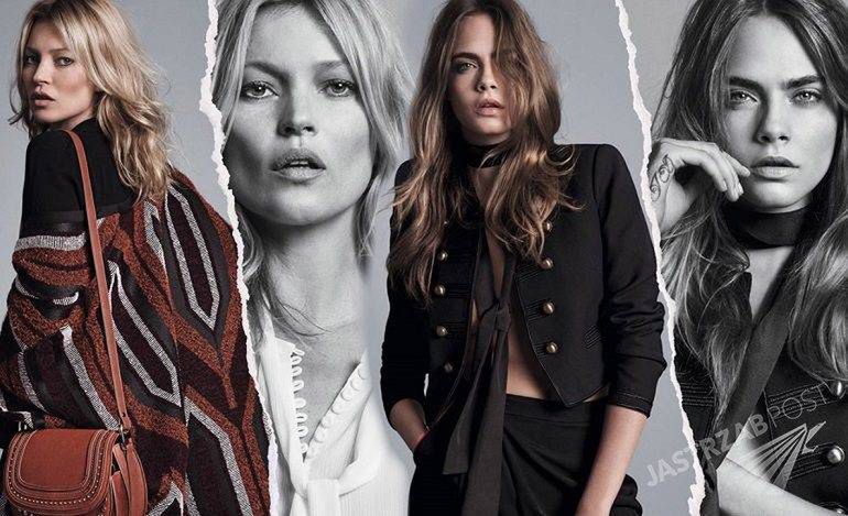 Kate Moss i Cara Delevingne we wspólnej sesji dla Mango [zdjęcia]