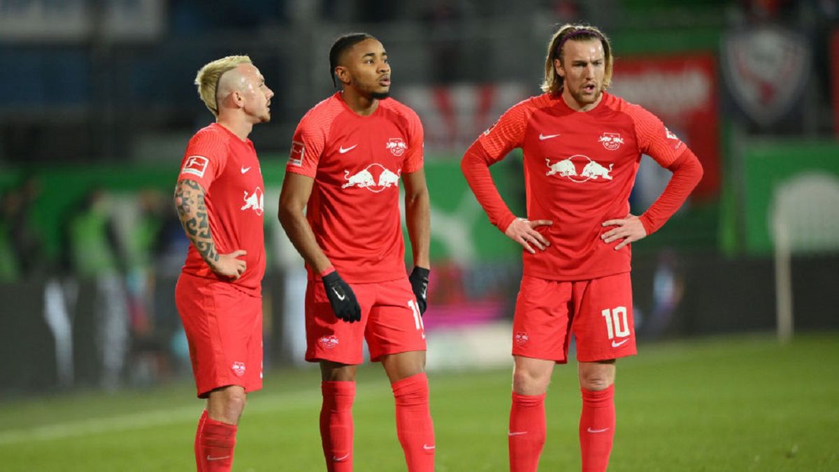 Zdjęcie okładkowe artykułu: Getty Images / Sebastian Widmann / Na zdjęciu: Christopher Nkunku (w środku)