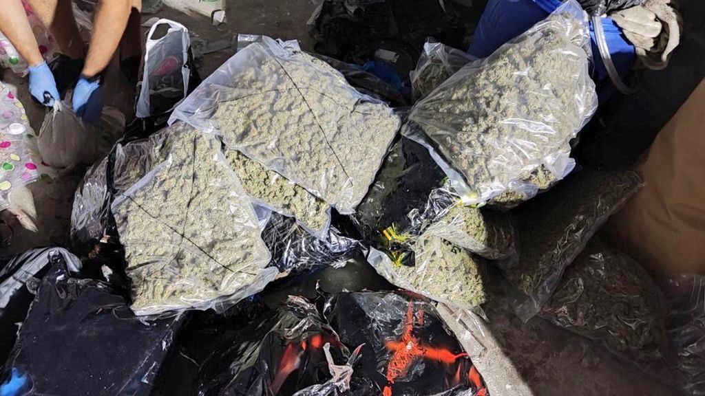 Policjanci zabezpieczyli ponad 150 kg narkotyków