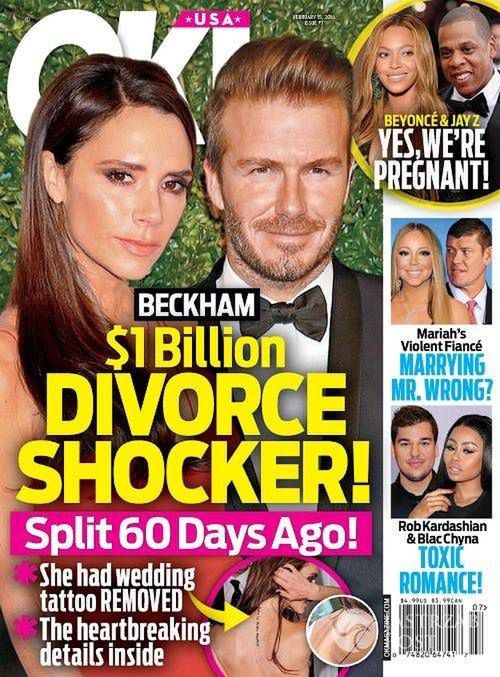 David i Victoria Beckham rozwodzą się?! OK! Magazine (15.02.2016)