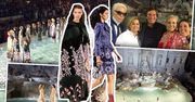Oszałamiający pokaz kolekcji Fendi w Rzymie. Modelki maszerowały w słynnej fontannie di Trevi