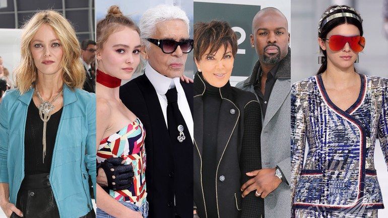 Goście okazu Chanel wiosna-lato 2016 (fot. East News)