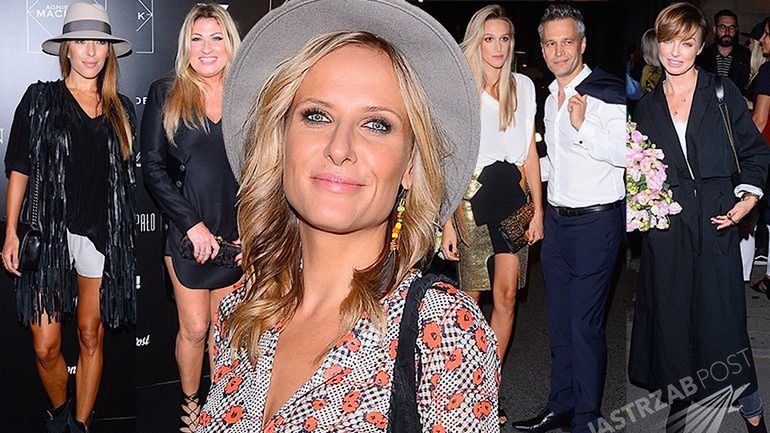 Gwiazdy na pokazie Agnieszki Maciejak jesień zima 2016