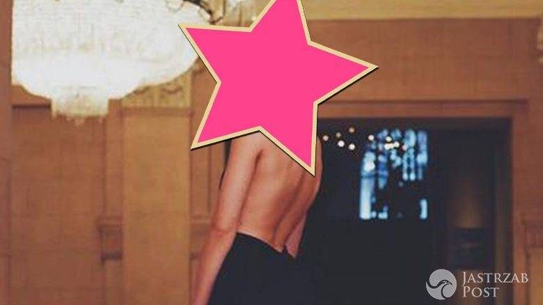 Taylor Hill w sukni Topshop, MET Gala 2016 (fot. Instagram)