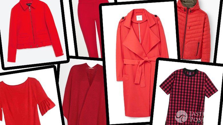 ubrania w kolorze czerwonym letnia wyprzedaż 2016