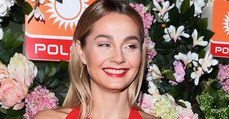 Małgorzata Socha w kreacji polskiej marki. Postawiła na mocno eksponowany dekolt