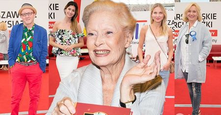 Gwiazdy na targach książki: Ewa Mielnicka, Joanna Moro, Lucyna Malec, Beata Tyszkiewicz, Aneta Todorczuk-Perchuć...