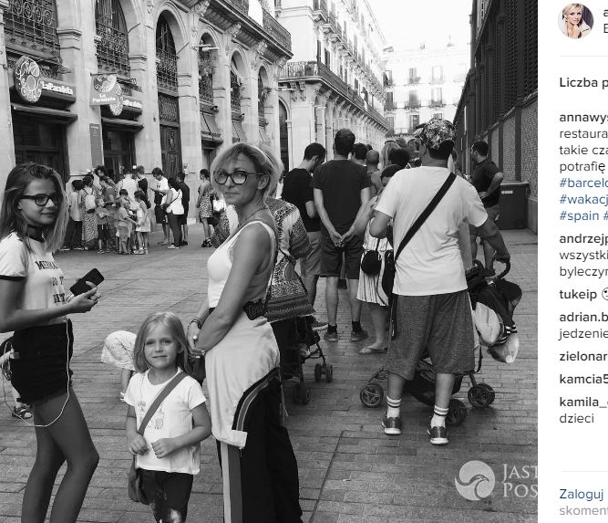 Anna Wyszkoni wakacje z dziećmi 2016