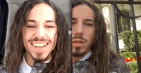 Michał Szpak główną gwiazdą imprezy w Szwecji. Tak promuje się w Sztokholmie przed Eurowizją 2016