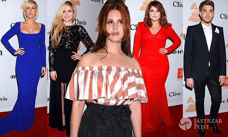 Gwiazdy na imprezie przed Grammy 2016: Ellie Goulding, Meghan Trainor, Lana Del Rey, Miranda Kerr i inni