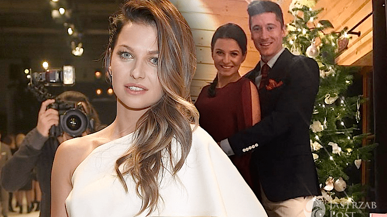 Anna Lewandowska ciążowy brzuszek święta 2016 Robert