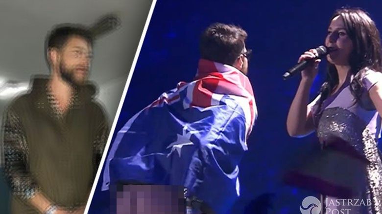 Witalij Sediuk pokazał dupę na Eurowizji 2017