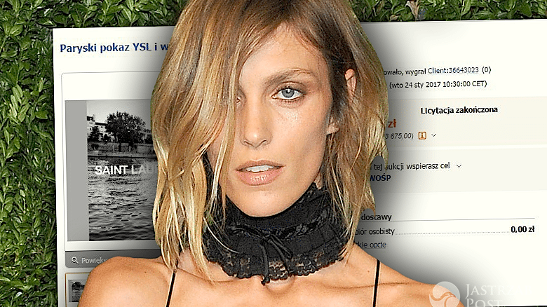 Anja Rubik WOŚP 2017 Allegro