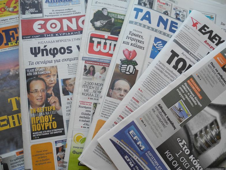 Grecja: Dziennikarze zaczęli 24-godzinny strajk