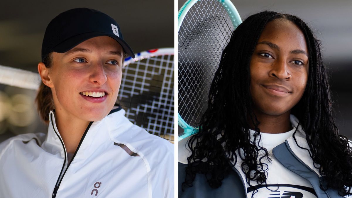 Iga Świątek i Coco Gauff