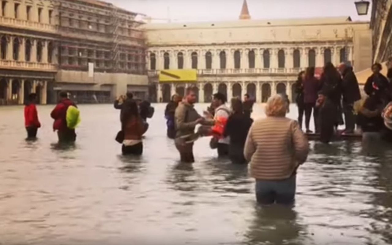 75 proc. Wenecji pod wodą. Zdjęcia historycznej powodzi