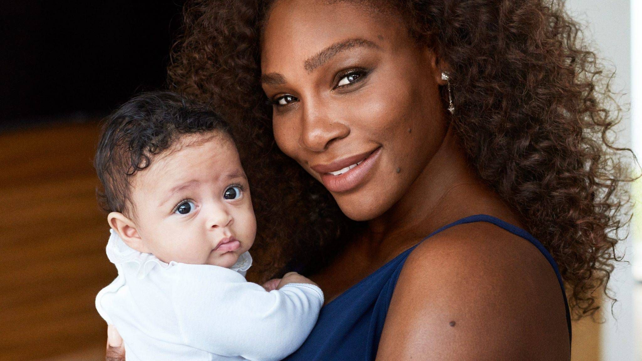 Serena WIlliams z córką Olimpią

fot. Vogue