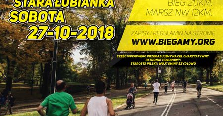 Trudny półmaraton Św. Huberta w Starej Łubiance