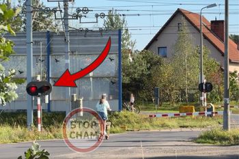 Dzieci na hulajnogach wjechały na tory. Przerażające nagranie