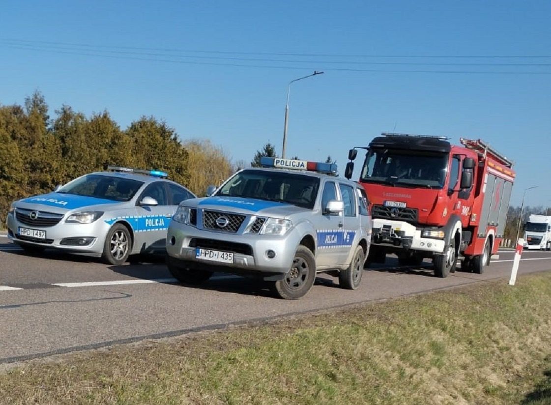 Tragedia na drodze. Młody mężczyzna nie żyje