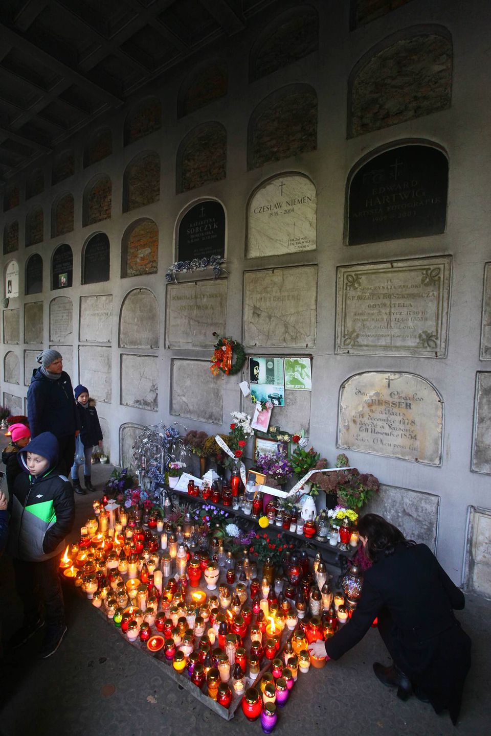 Czesław Niemen - grób, 1 listopada 2019