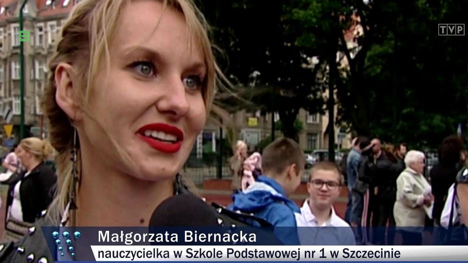 Tuż przed strajkiem nauczycieli TVP znalazło do rozmowy szczęśliwą nauczycielkę. W archiwum.