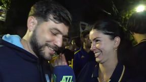 Zaczęli flirtować podczas wywiadu. Nagranie jest hitem internetu