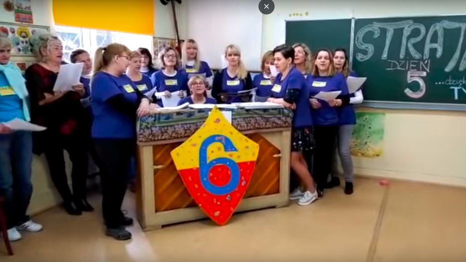 Strajkujące nauczycielki nagrały piosenkę
