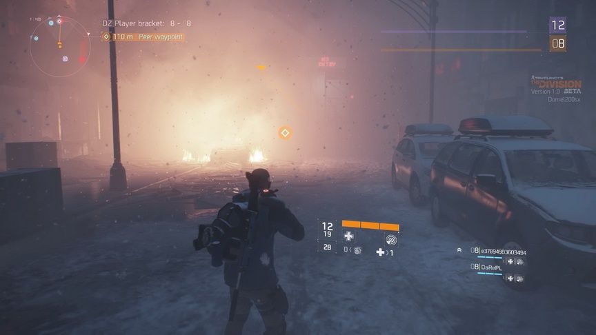 The Division beta - zamieć śnieżna