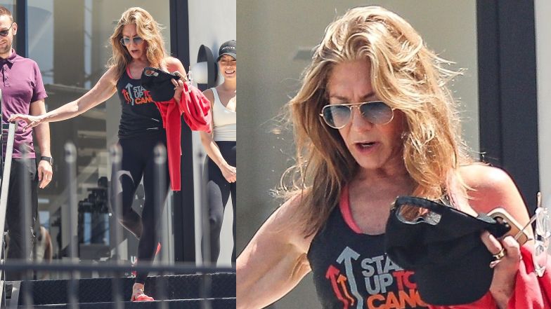 Jennifer Aniston w sportowym wydaniu