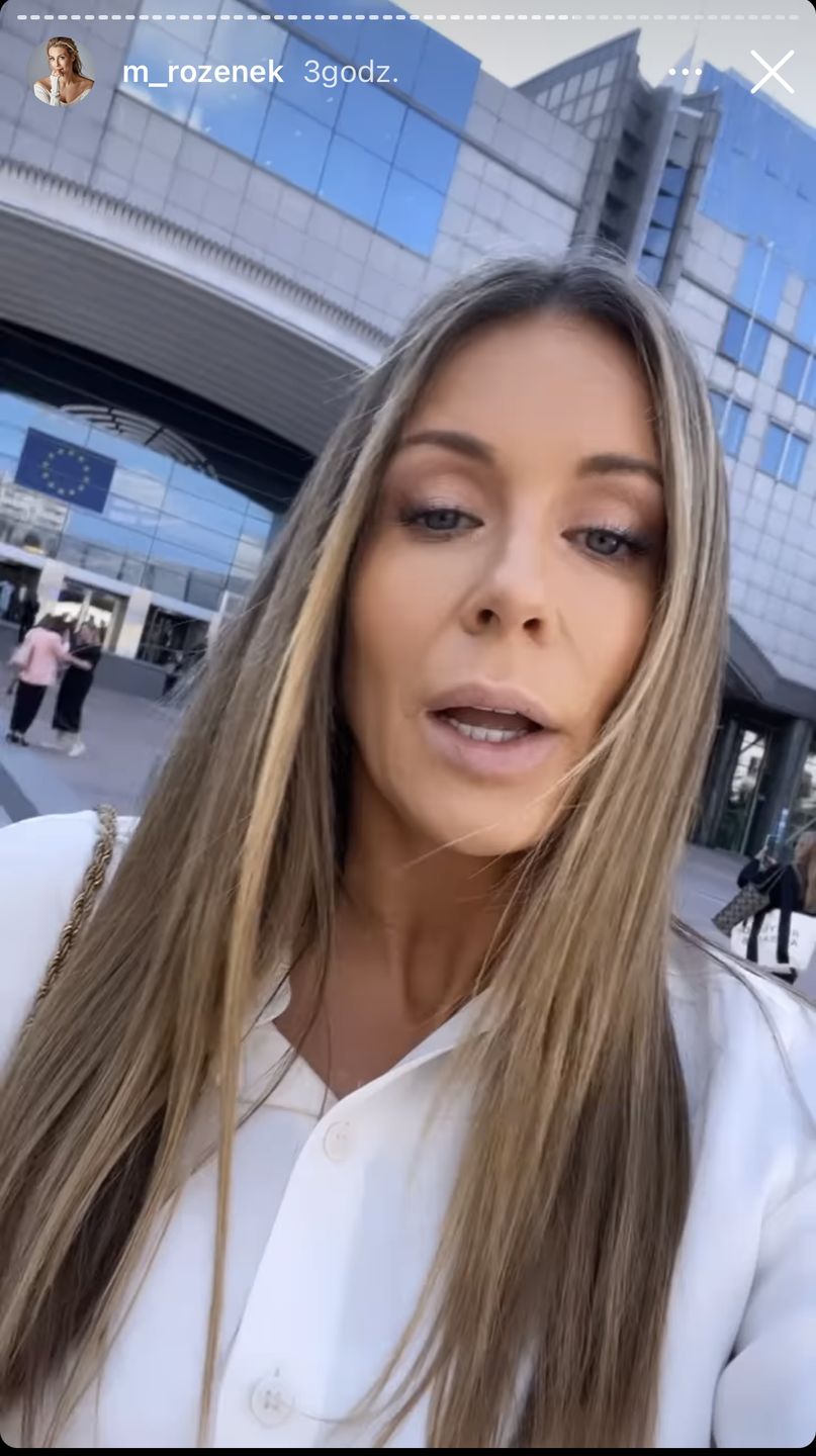 Małgorzata Rozenek w Parlamencie Europejskim