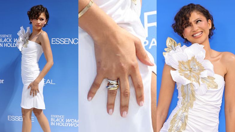 Na palcu Zendayi zalśniła złota obrączka
