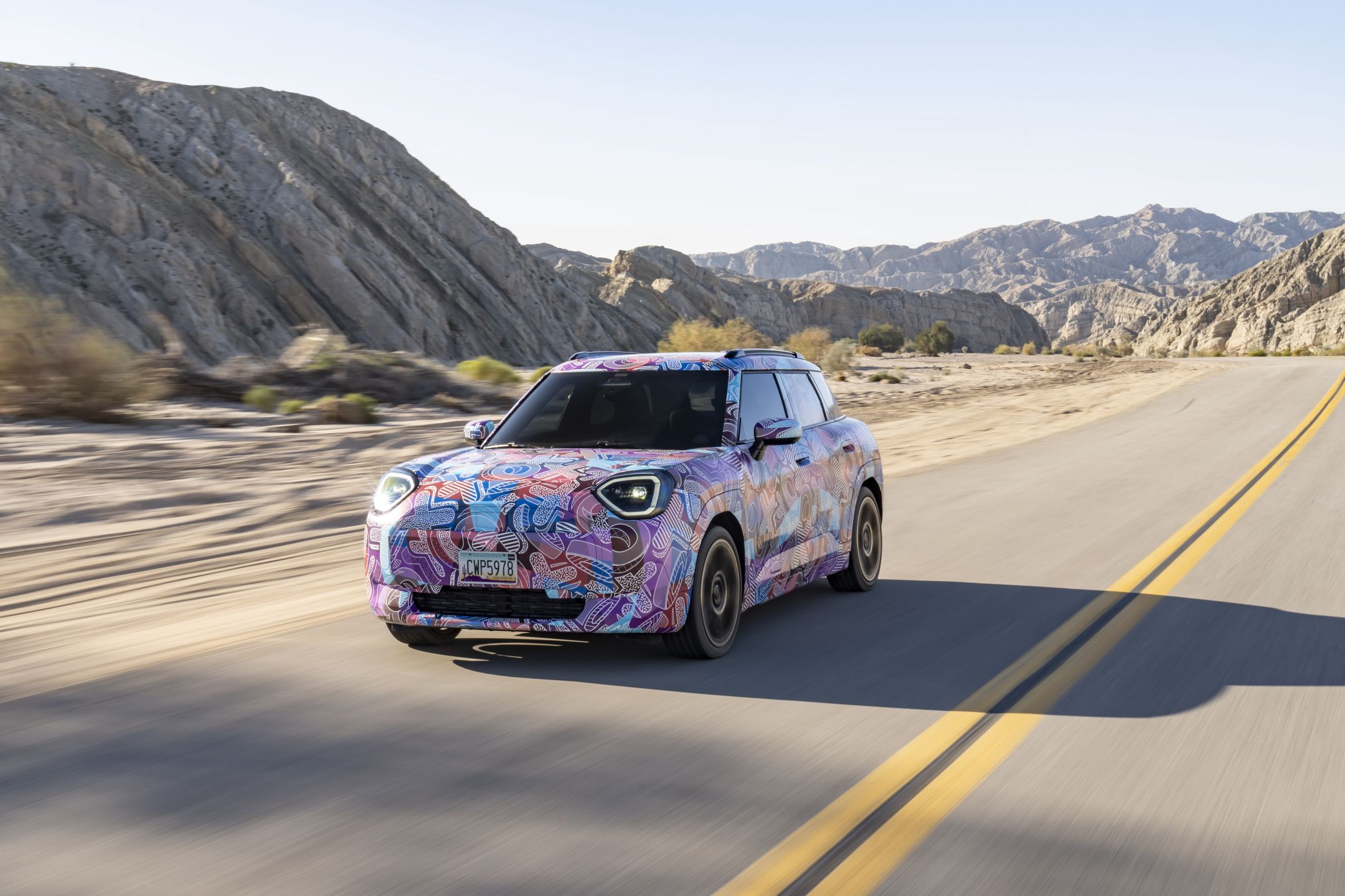Mini Aceman – zakamuflowany prototyp podczas testów