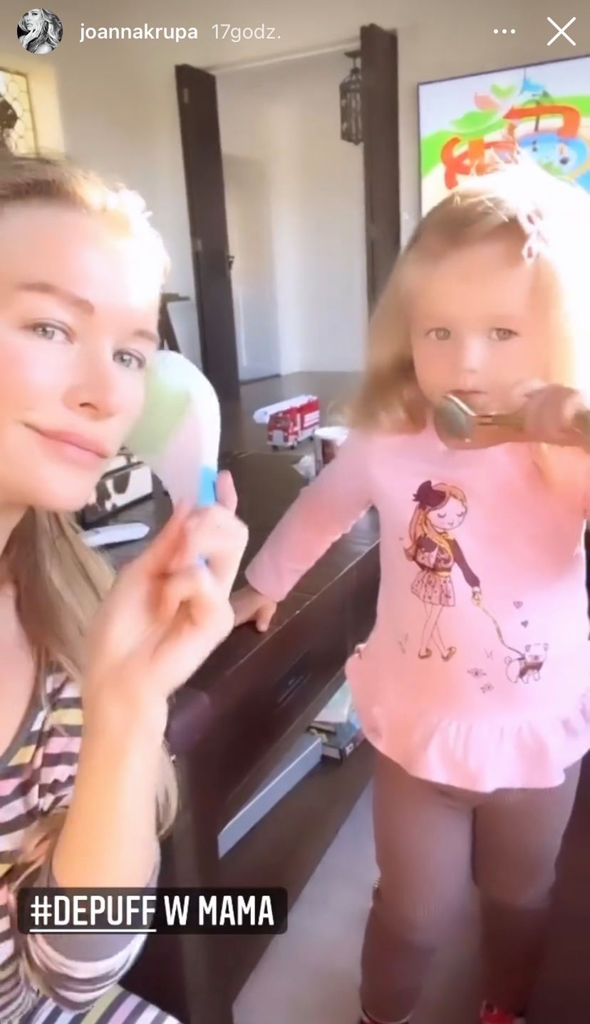 Joanna Krupa i jej córka Asha