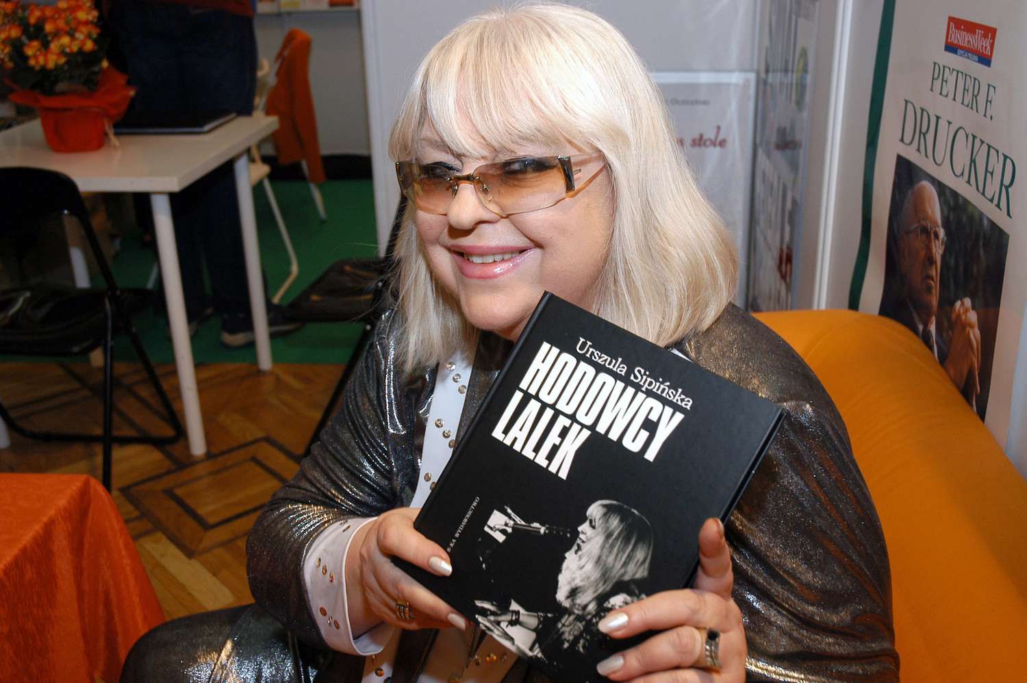 Urszula Sipińska na wystawie