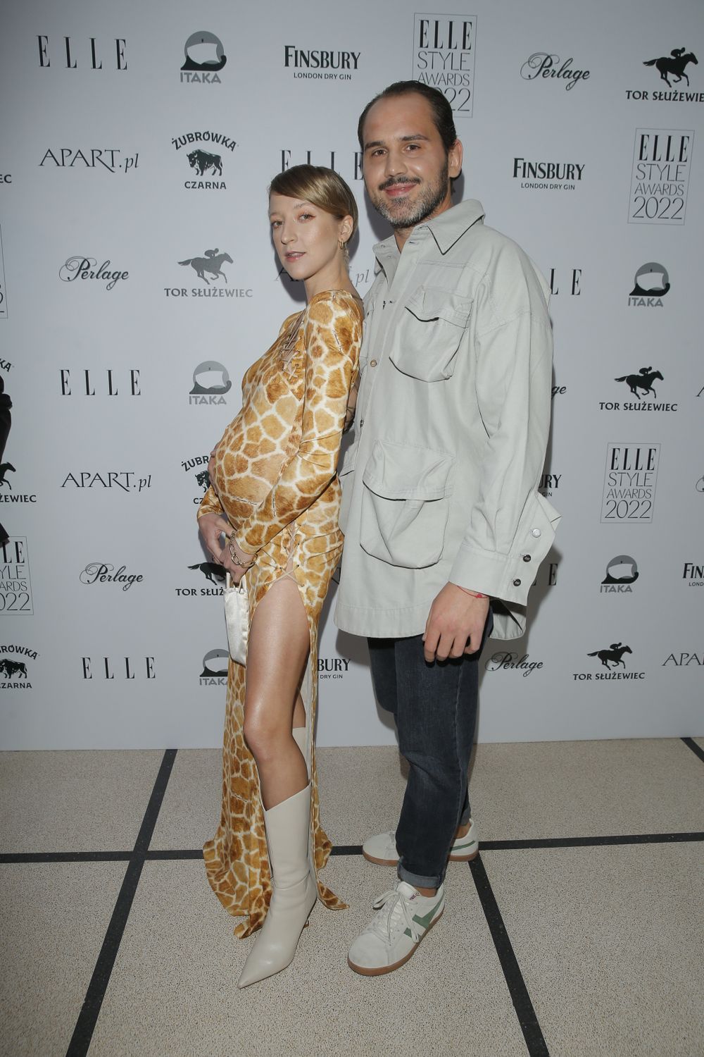 Lara Gessler i Piotr Szeląg na ELLE Style Awards 2022 | fot. AKPA