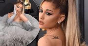 Grammy 2020: Ariana Grande przyszła z rodzicami. I to w takiej kreacji, że WOW! Podobną ma Małgorzata Rozenek