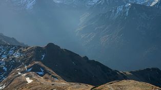 Halny uderza w tatry.